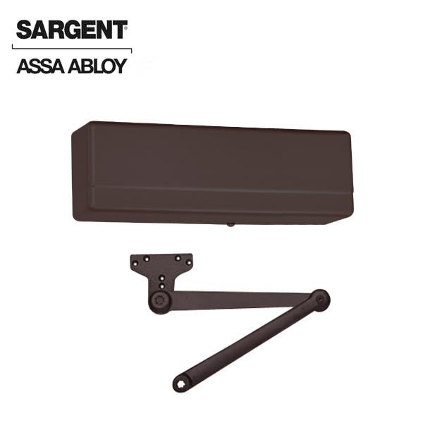 Sargent 281 Series Surface Mechanical Closer Heavy Duty Parallel Arm Dark Oxidized Satin Bronze Equivalent SRG-281-P10-10BE - main
